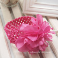 Fancy Baby Flower Crochet Elastic Headband